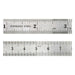 2pc 6 inch / 150mm Stainless Steel Rulers - widgetsupply.com