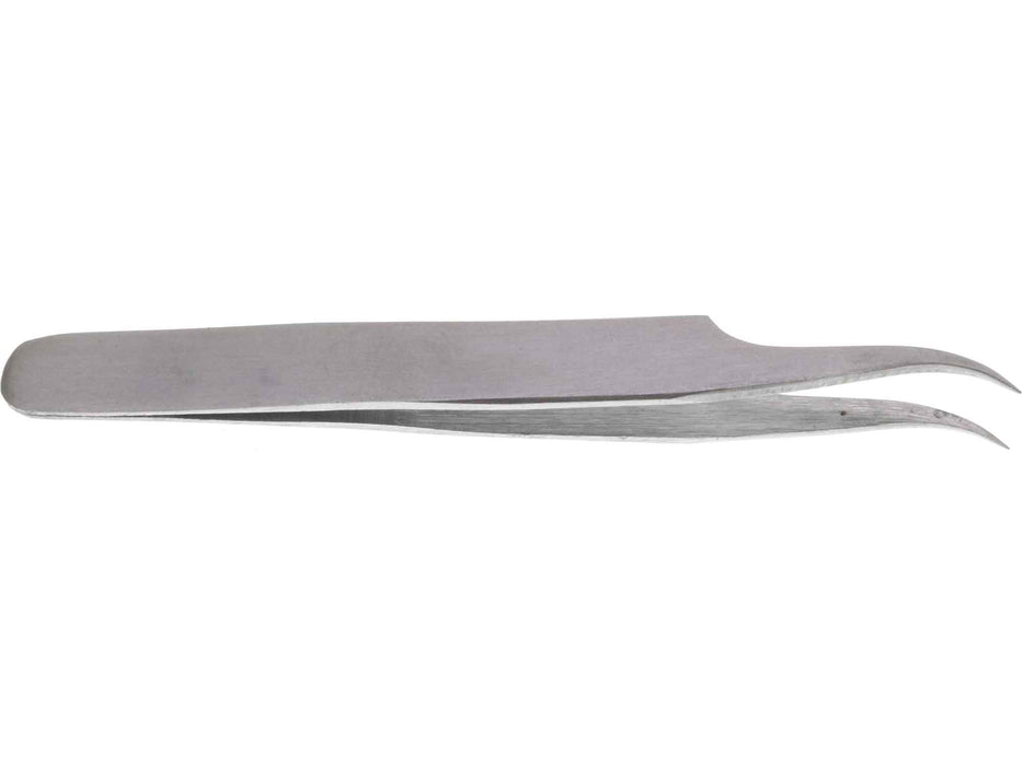 3 inch Curved Tweezer  Very Sharp Tip - widgetsupply.com
