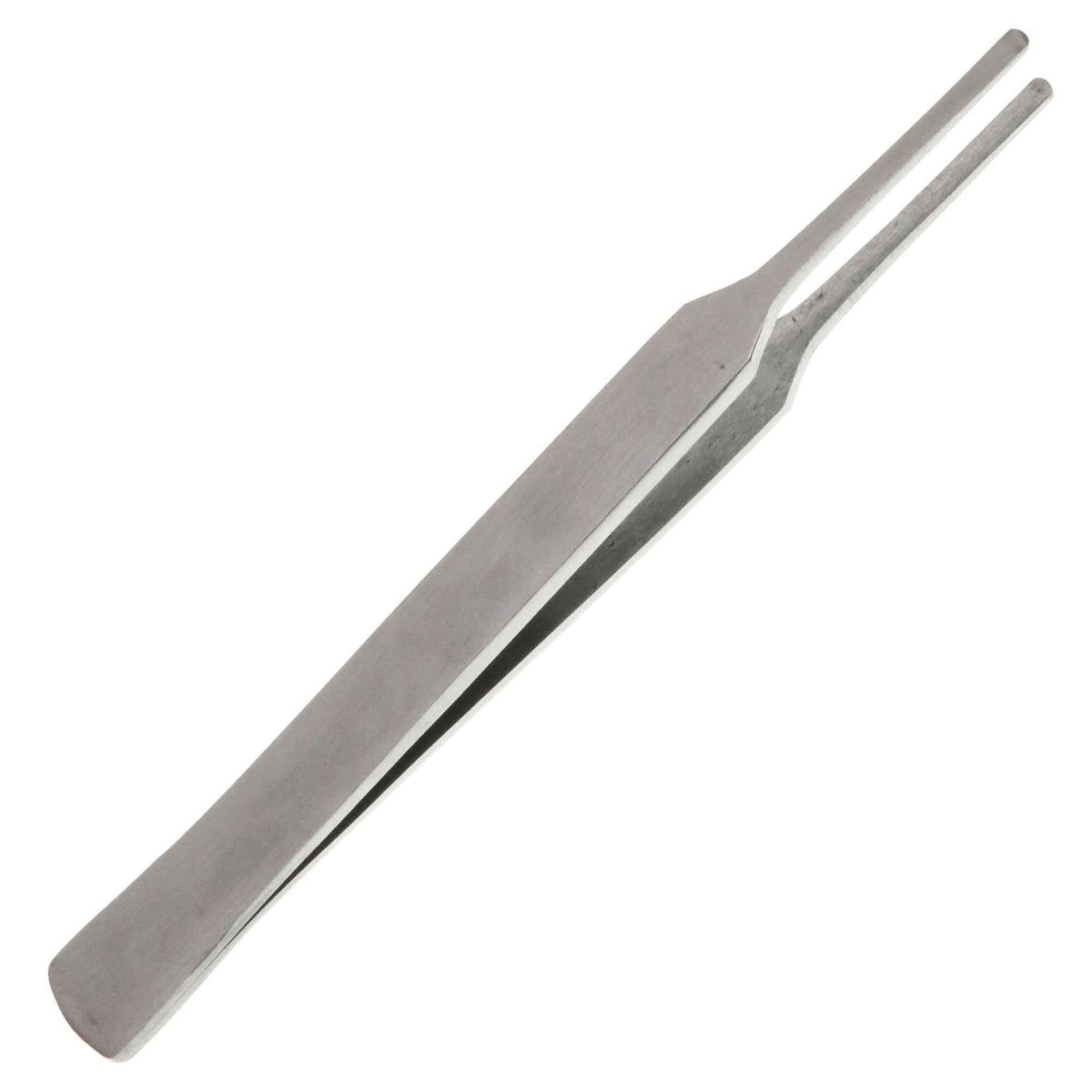 New 12 EXTRA-LONG Tweezers Stainless Steel Straight Blunt