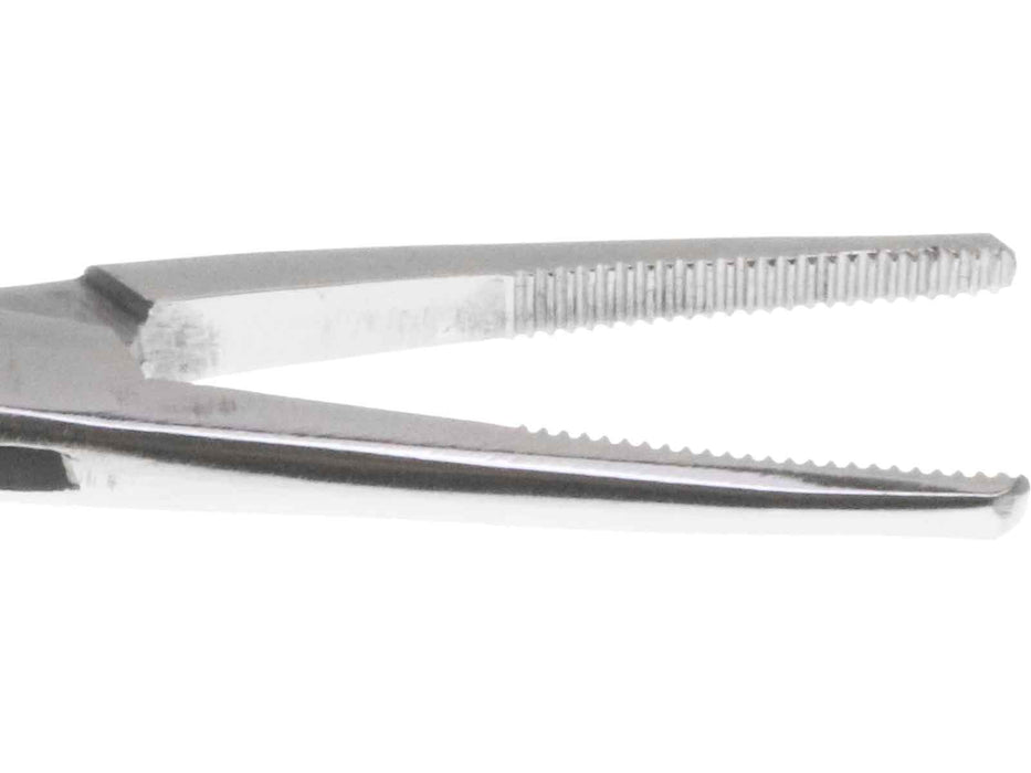 5.5 inch Straight Hemostat - Serrated Jaws - widgetsupply.com