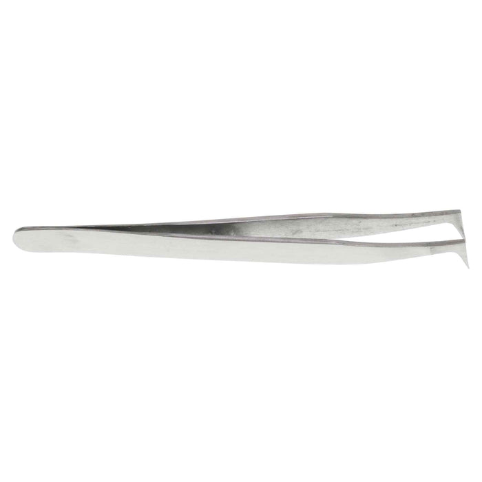 4.5 inch No 6 Oblique Tweezer Sharp Tip - widgetsupply.com