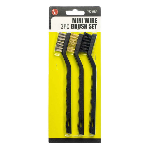 Tooth Brush Set; Nylon - Brass - and Steel - widgetsupply.com