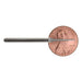 01.5mm - 1/16 inch 600 Grit Cone Diamond Burr - 1/8 inch shank - widgetsupply.com