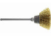 15.9mm - 5/8 inch Brass Cup Brush - 1/8 inch Shank - widgetsupply.com
