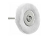 25.4mm - 1 inch Cloth Buffing Wheel - 1/8 inch shank - widgetsupply.com