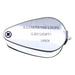 18mm 10x Illuminated Chrome Teardrop Jewelers Loupe - widgetsupply.com