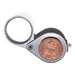 21mm 10x Chrome Teardrop Economy Jewelers Loupe - widgetsupply.com