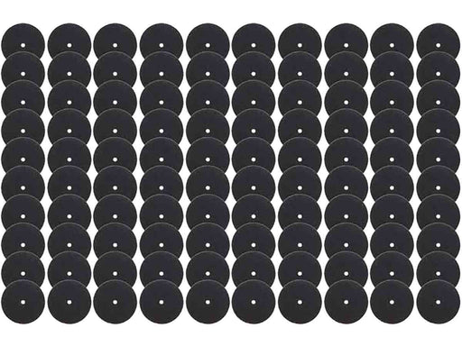 38.1mm - 1. 5 inch Reinforced Cutoff Wheels - 1/8 inch hole - 100pc - widgetsupply.com