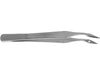 4 1/2 inch Carmalt Splinter Tweezer Curved Sharp Tip - widgetsupply.com