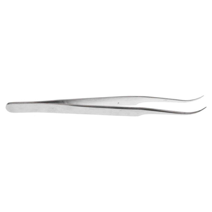 4.5 inch No 7A Curved Tweezer Sharp Tip - widgetsupply.com