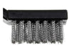 Tooth Brush - Stainless Steel - Plastic Handle - widgetsupply.com