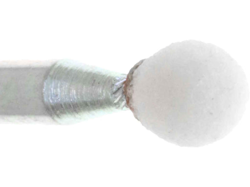 04.8mm - 3/16 inch 100 Grit Round White Grinding Stone, USA - widgetsupply.com