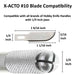 X-ACTO No 10 X210 Curved Hobby Blades - 5pc - widgetsupply.com
