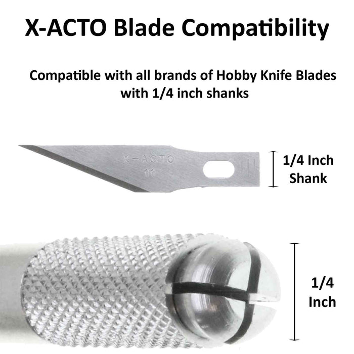X-ACTO X5211 No 1 Knife Set - 5 Blades - Type A - widgetsupply.com