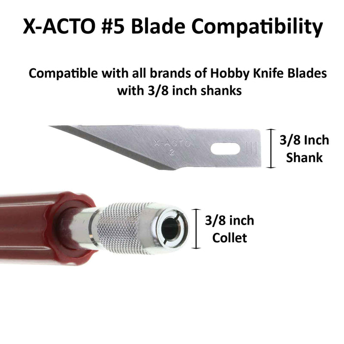 X-Acto 243 Heavy Duty Snap-Off Knife Blade (5)