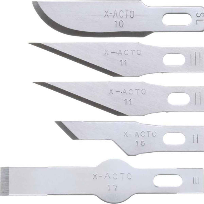 X-ACTO X231 - 5pc #1 Precision Knife Blade Assortment - widgetsupply.com
