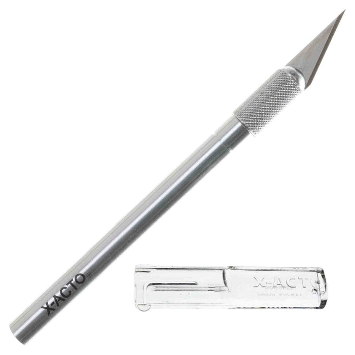 X-ACTO® X2000 No-Roll Rubber Barrel Knife with #11 Replaceable Blade and  Safety Cap