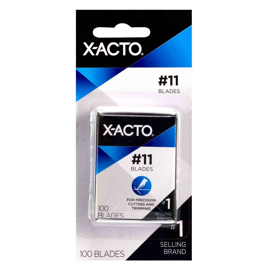 X-Acto X811 #11 Classic Fine Point Blades, 100/Pkg Carded