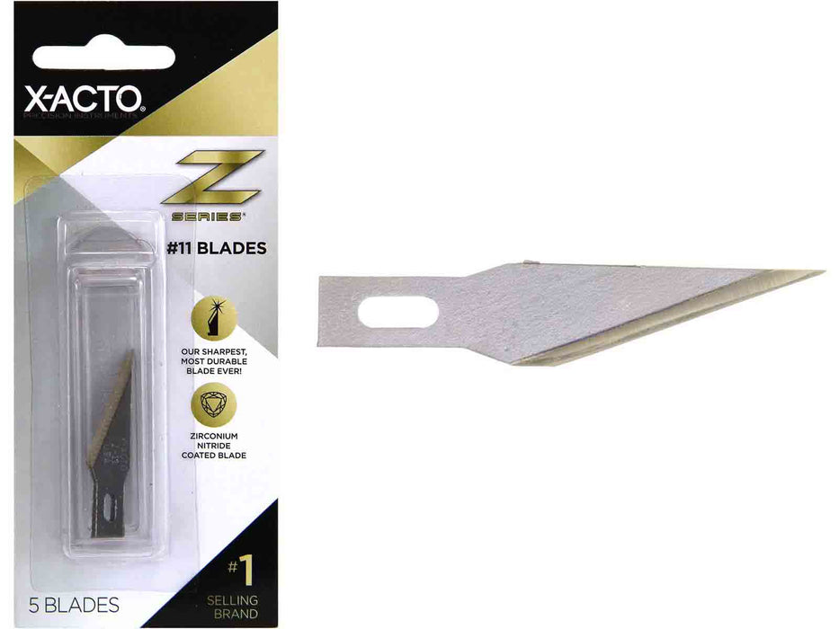 X-acto XZ611 Gold 11 blade Sharpest Grade 100 per box - FLS Discount  Supplies