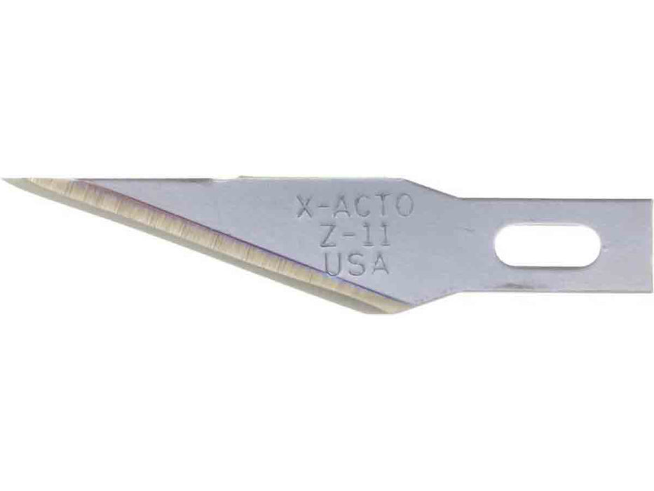 X-ACTO #11 XZ611 Zirconium Nitride Knife Blades - 100pc - widgetsupply.com