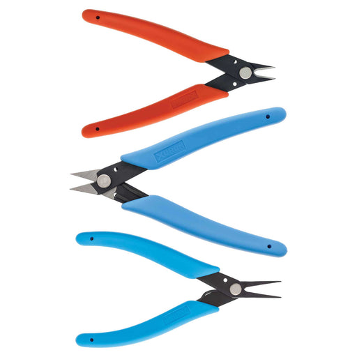 3/5Pcs Needle Nose Pliers Set Straight Bent Tip Mechanic Equipment  25°/45°/90